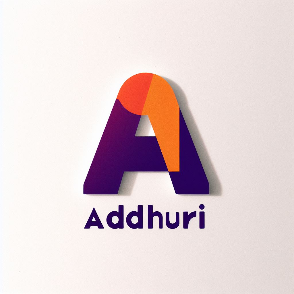 Addhuri .com A logo